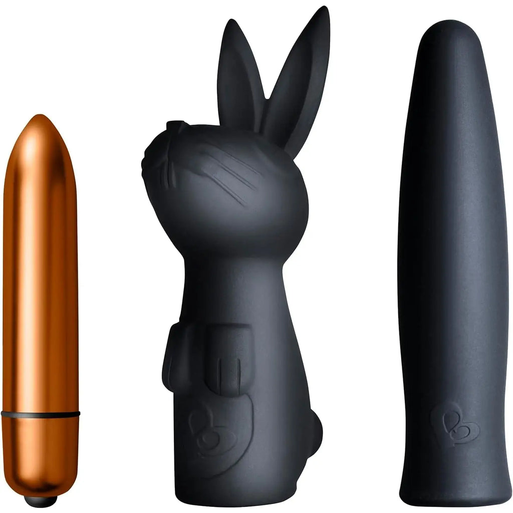 Rocks - Off® Silhouette Dark Desires Bullet Vibrator Kit - Black