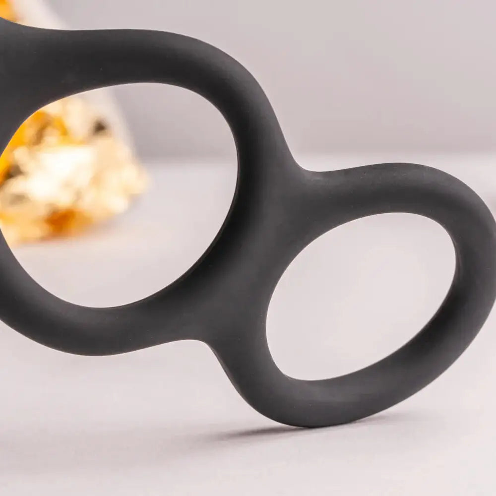 Rocks-Off® Rocks-Off The Vibe C-Ring & Anal Stimulator Black