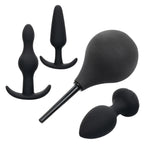 Rolik® Anal Explorer Kit | 4-Piece Vibrating Probe Set Black