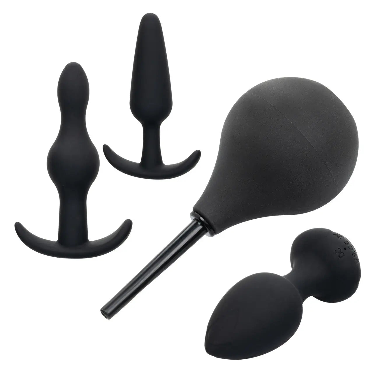 Rolik® Anal Explorer Kit | 4-Piece Vibrating Probe Set Black