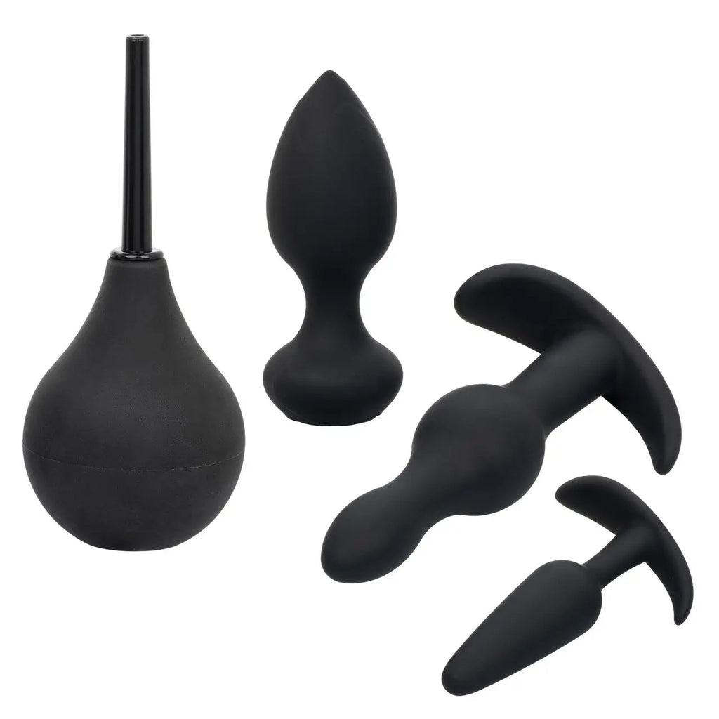 Rolik® Anal Explorer Kit | 4-Piece Vibrating Probe Set Black