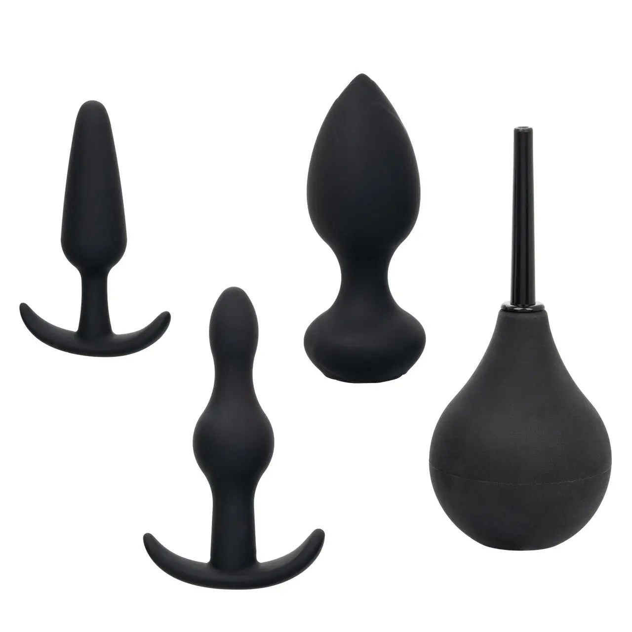 Rolik® Anal Explorer Kit | 4-Piece Vibrating Probe Set Black