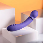 Rolik® Evolved Shiver Rechargeable Dual-Ended Vibrator Purple