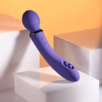 Rolik® Evolved Shiver Rechargeable Dual-Ended Vibrator Purple