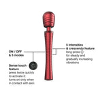 Rolik® Man.wand EDGY Vibrating Wand – Sense Touch Technology & Dual Heads