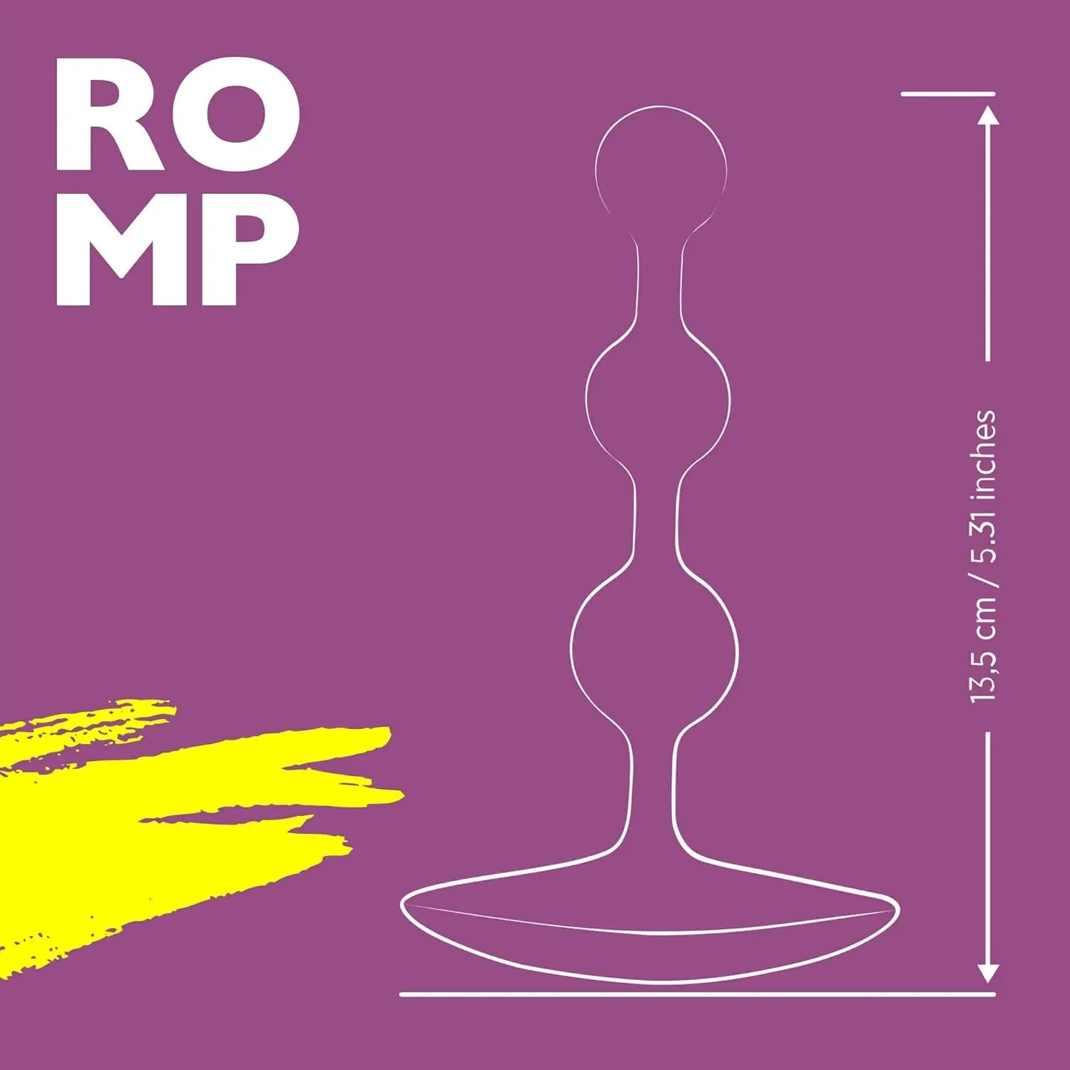 ROMP™ Amp Silicone Anal Beads Purple