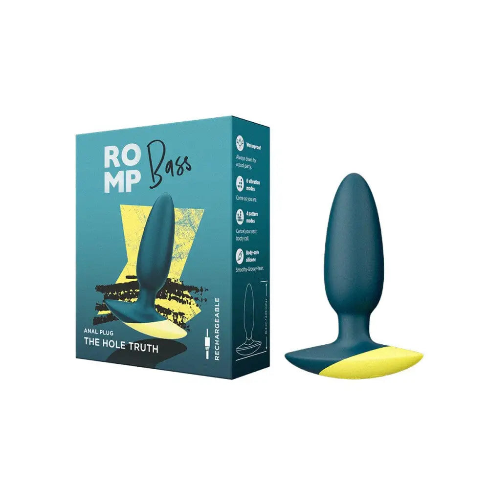 ROMP™ Bass Vibrating Anal Plug - Rolik®