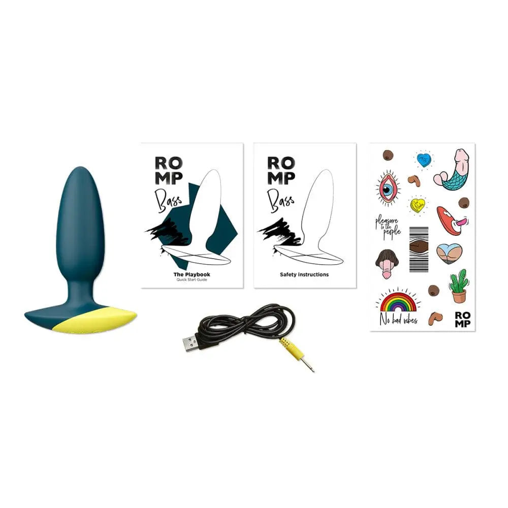ROMP™ Bass Vibrating Anal Plug - Rolik®