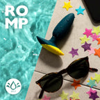 ROMP™ Bass Vibrating Anal Plug – Waterproof Rechargeable Silicone Teal