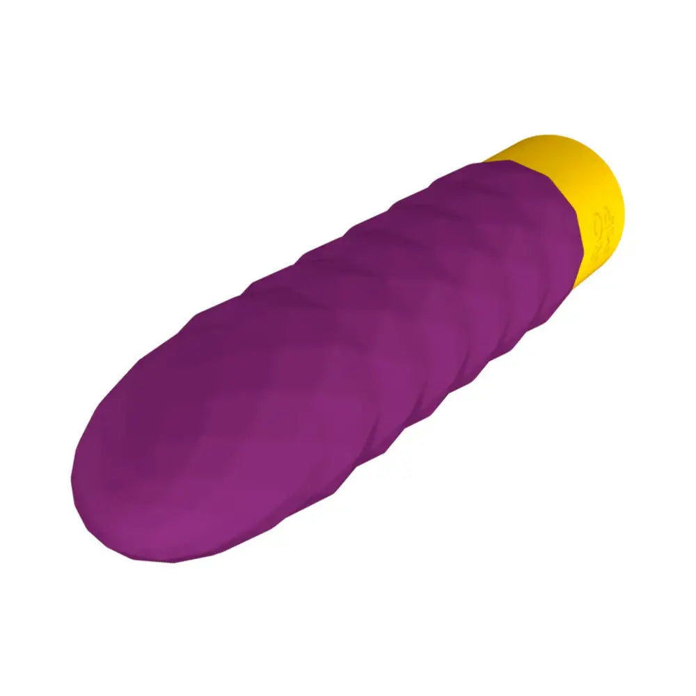 ROMP™ Beat Textured Bullet Vibrator - Purple