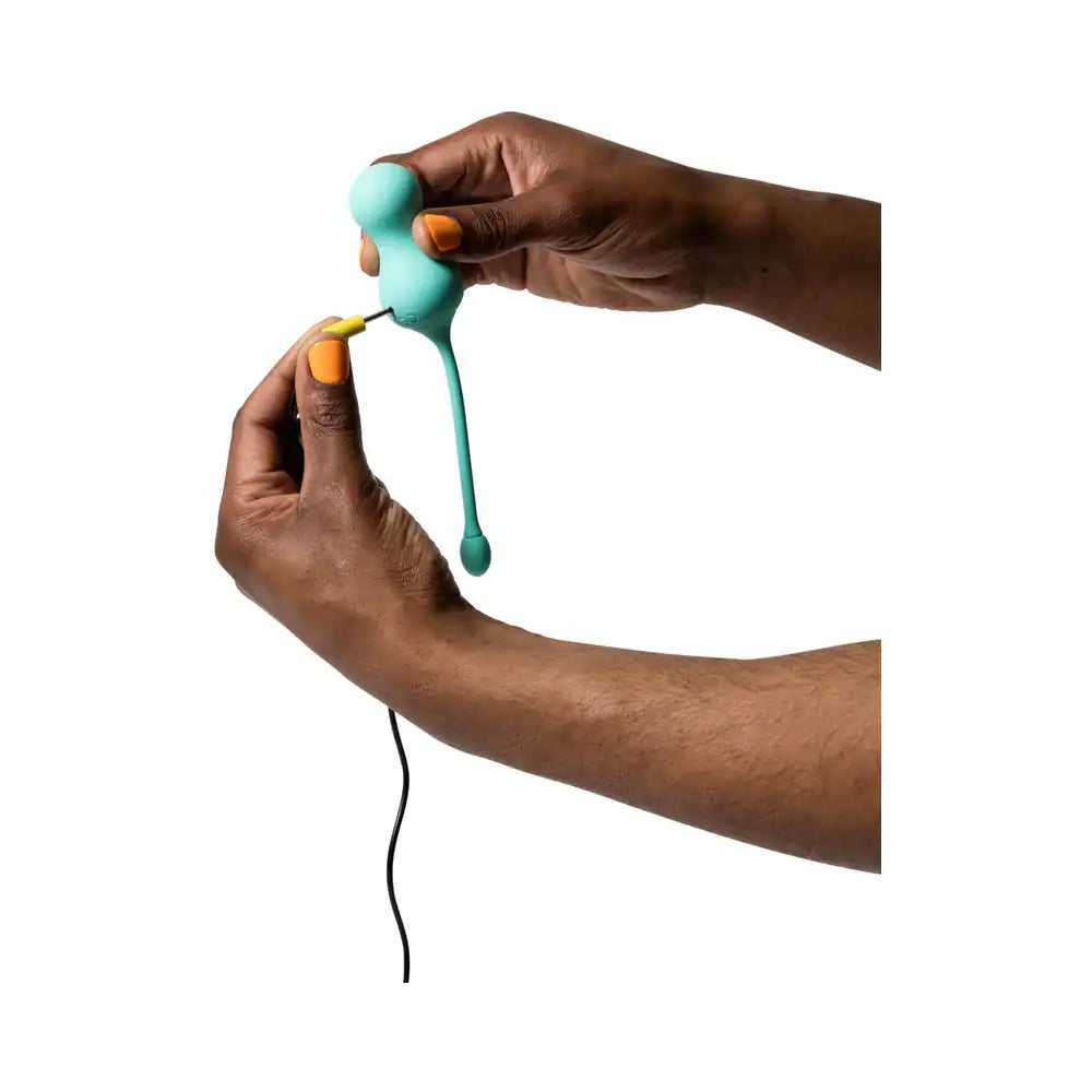 ROMP™ Cello Remote G - Spot Egg Vibrator - Aqua
