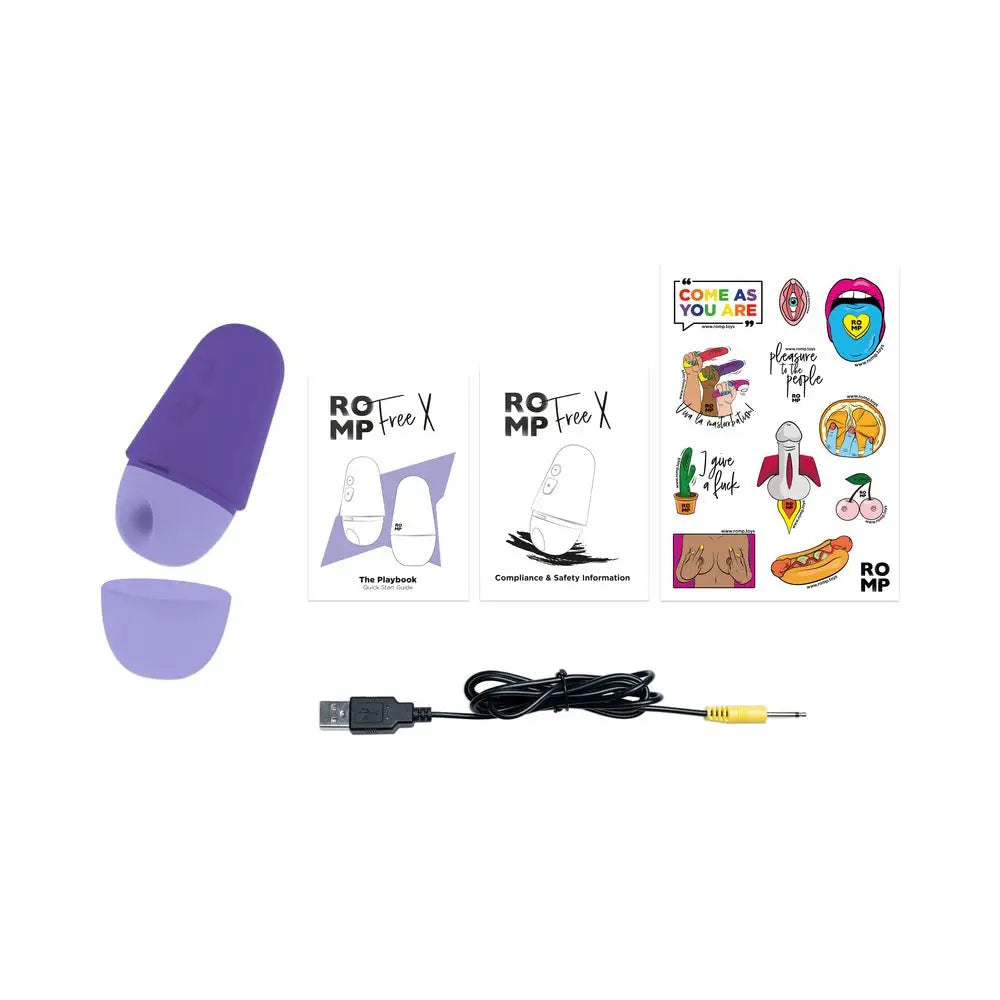 ROMP™ Free X Pleasure Air Clitoral Stimulator - Rolik®