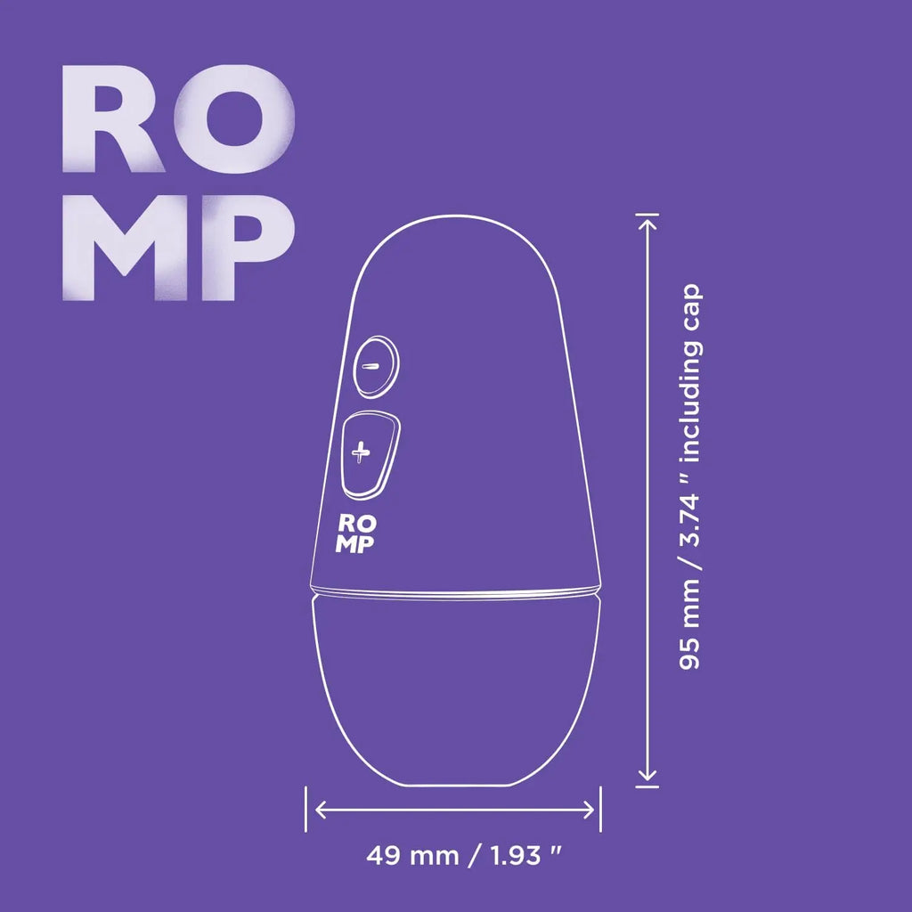 ROMP™ Free X Pleasure Air Clitoral Stimulator Purple