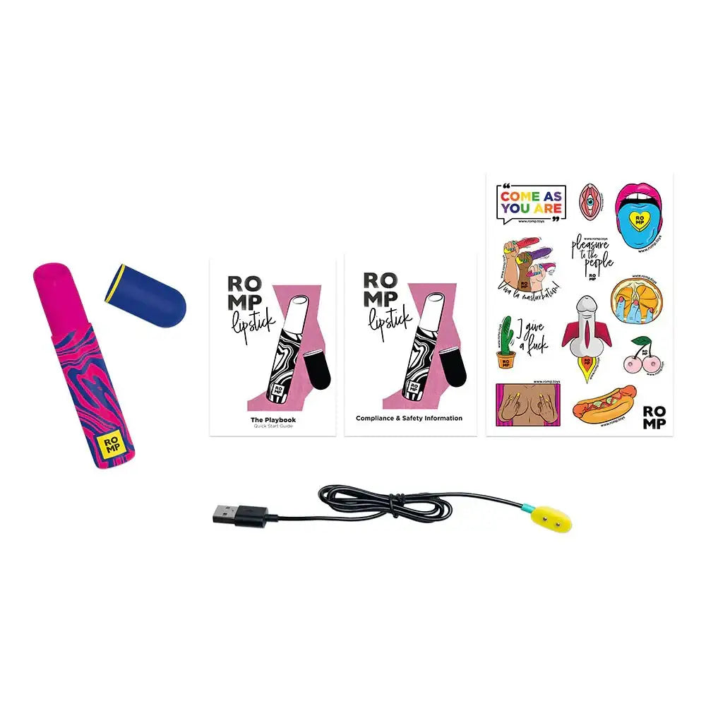 ROMP™ Pleasure Air Lipstick Clitoral Stimulator - Rolik®