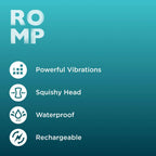 ROMP™ Presto Wand Massager - Rechargeable Body Teal