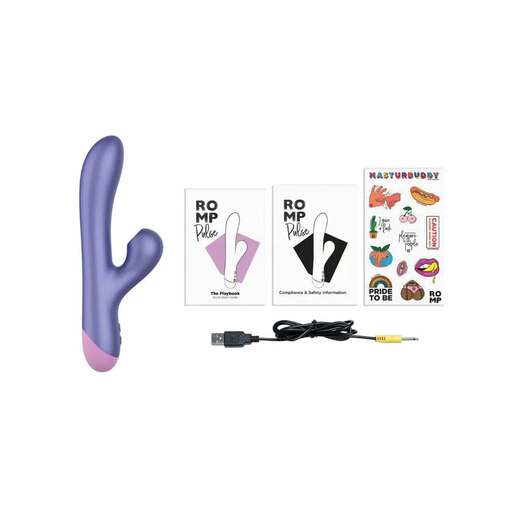ROMP™ Pulse Rabbit Vibrator with Pleasure Air Technology - Rolik®