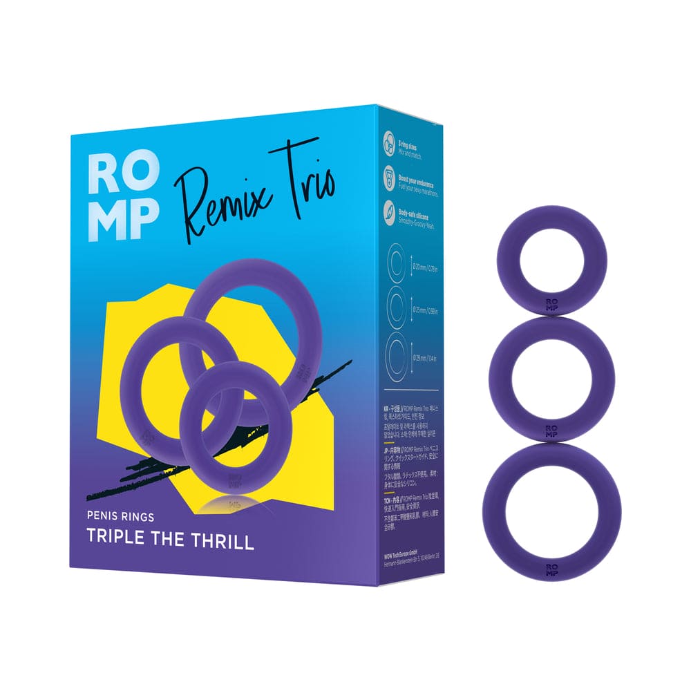 ROMP™ Remix Trio C - Ring 3 Piece Set - Rolik®