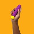 ROMP™ Romp Beat Textured Bullet Vibrator – Waterproof Clitoral Stimulator Violet