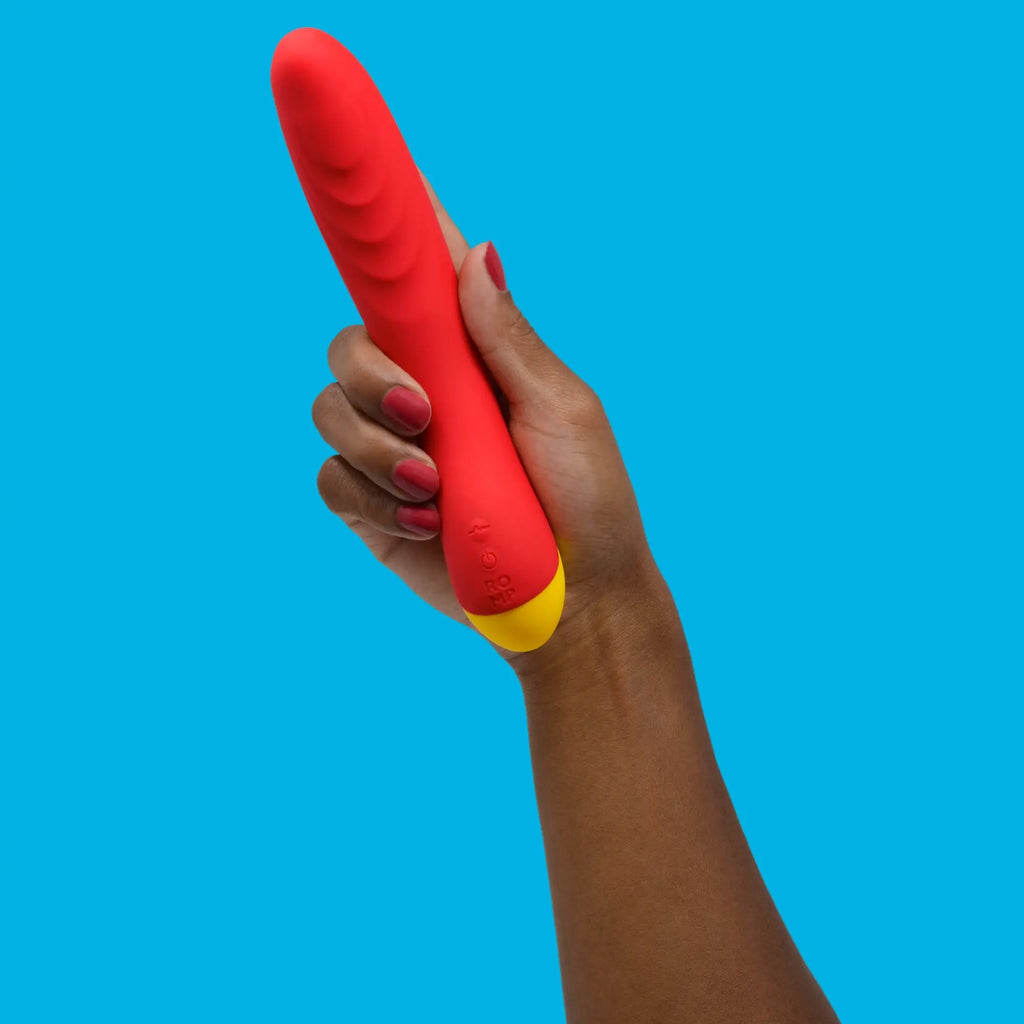ROMP™ ROMP Hype Rechargeable Silicone G-Spot Vibrator Red