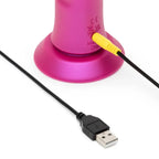 ROMP™ ROMP Jiggle Thrusting Vibrator – Hands-Free Suction Cup Electric Pink