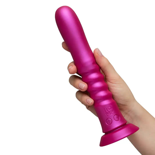 ROMP™ ROMP Jiggle Thrusting Vibrator – Hands-Free Suction Cup Electric Pink