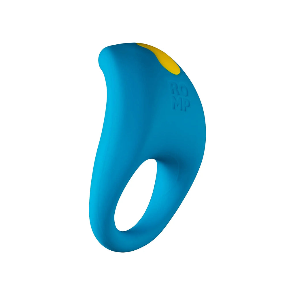 ROMP™ Romp Juke Vibrating C-Ring - Dual Stimulation Blue