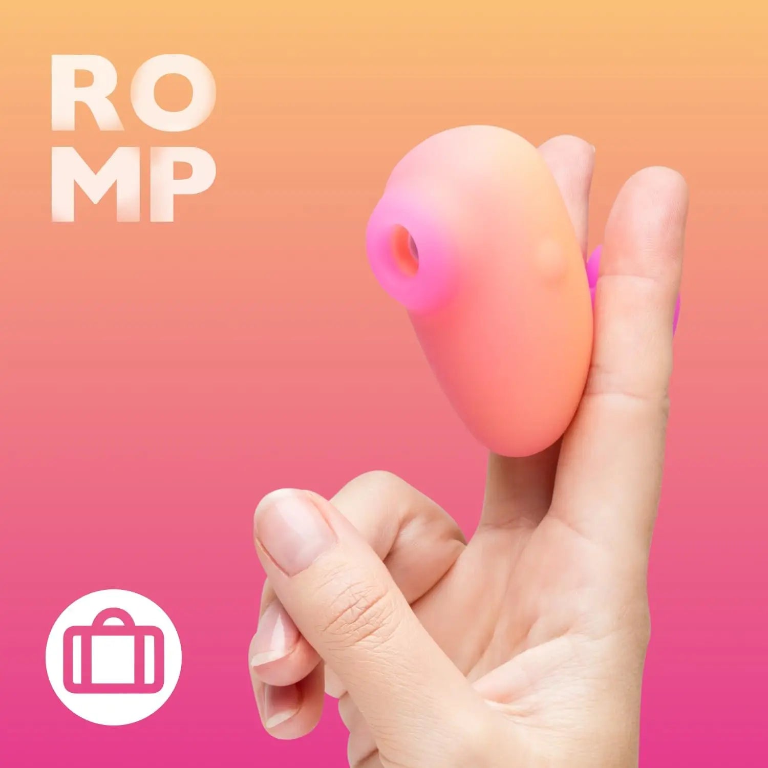 ROMP™ ROMP Kiss Clitoral Suction Stimulator - Compact Travel Vibrator