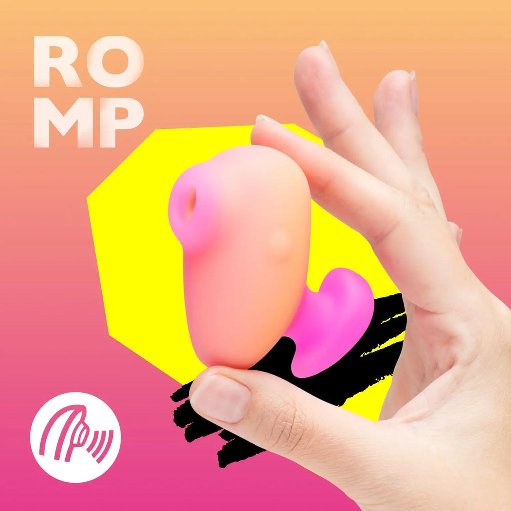ROMP™ ROMP Kiss Clitoral Suction Stimulator - Compact Travel Vibrator