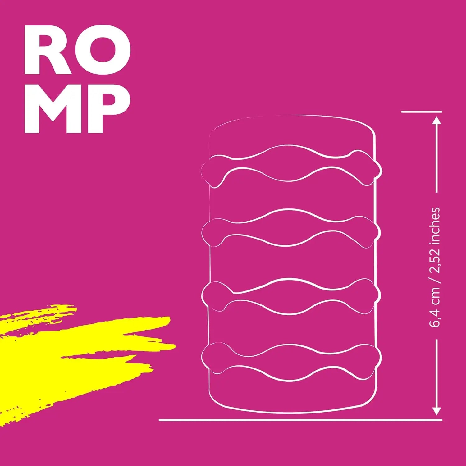 ROMP™ ROMP Mosh Dual-Texture Reusable Stroker