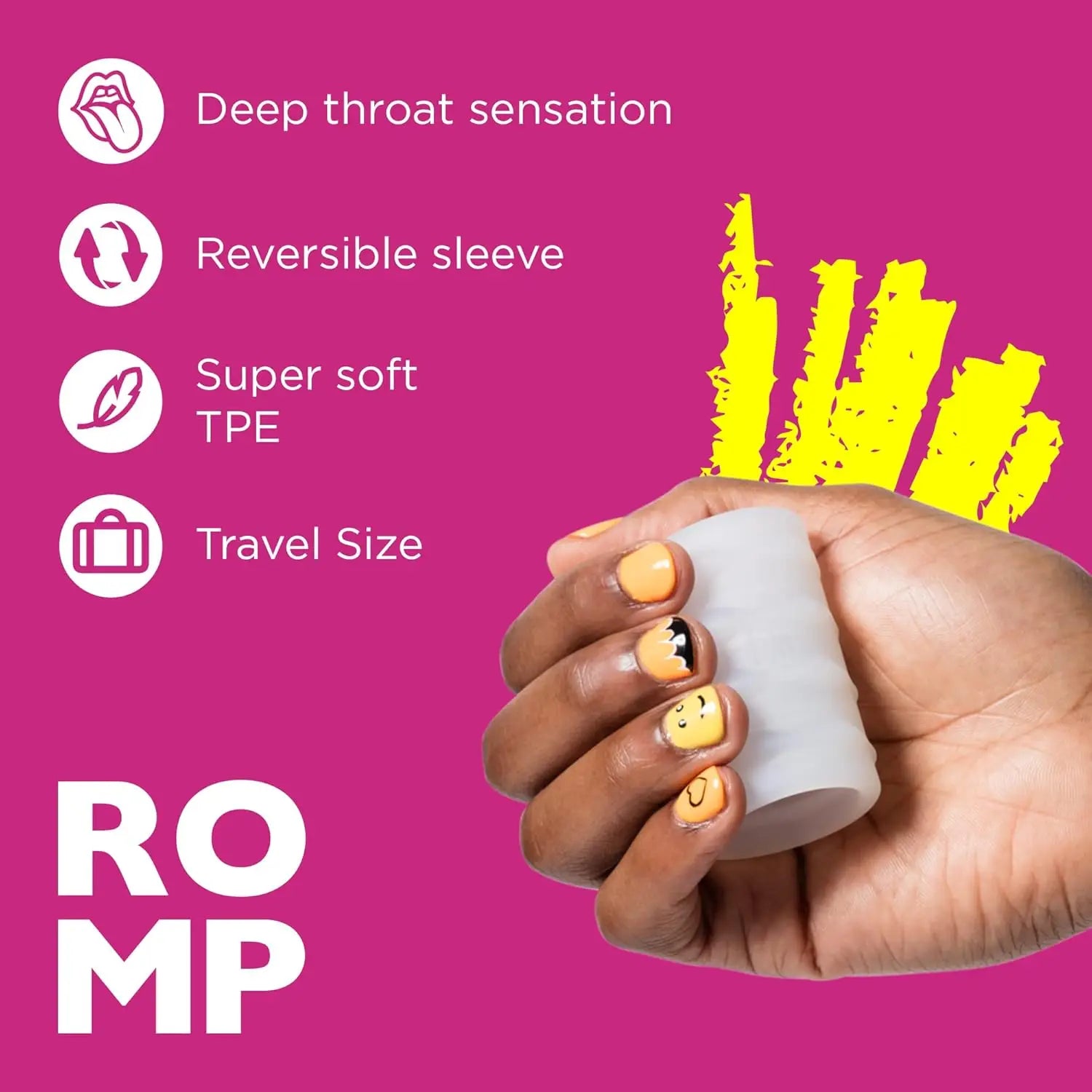 ROMP™ ROMP Mosh Dual-Texture Reusable Stroker