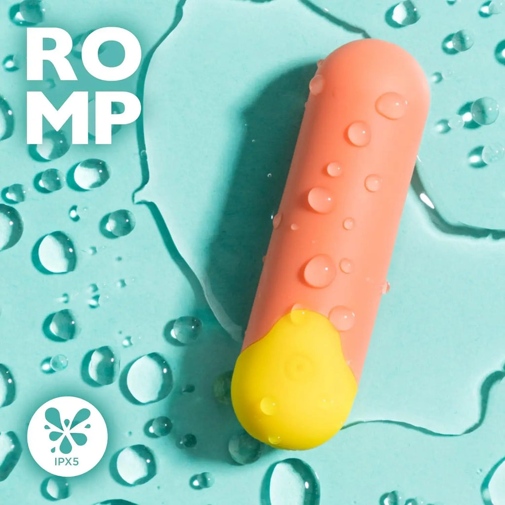 ROMP™ ROMP Riot Bullet Vibrator - Compact Clitoral Stimulator Orange