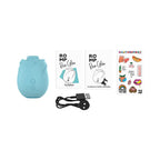 ROMP™ ROMP Rose Glow Clitoral Stimulator – Pleasure Air in the Dark Blue