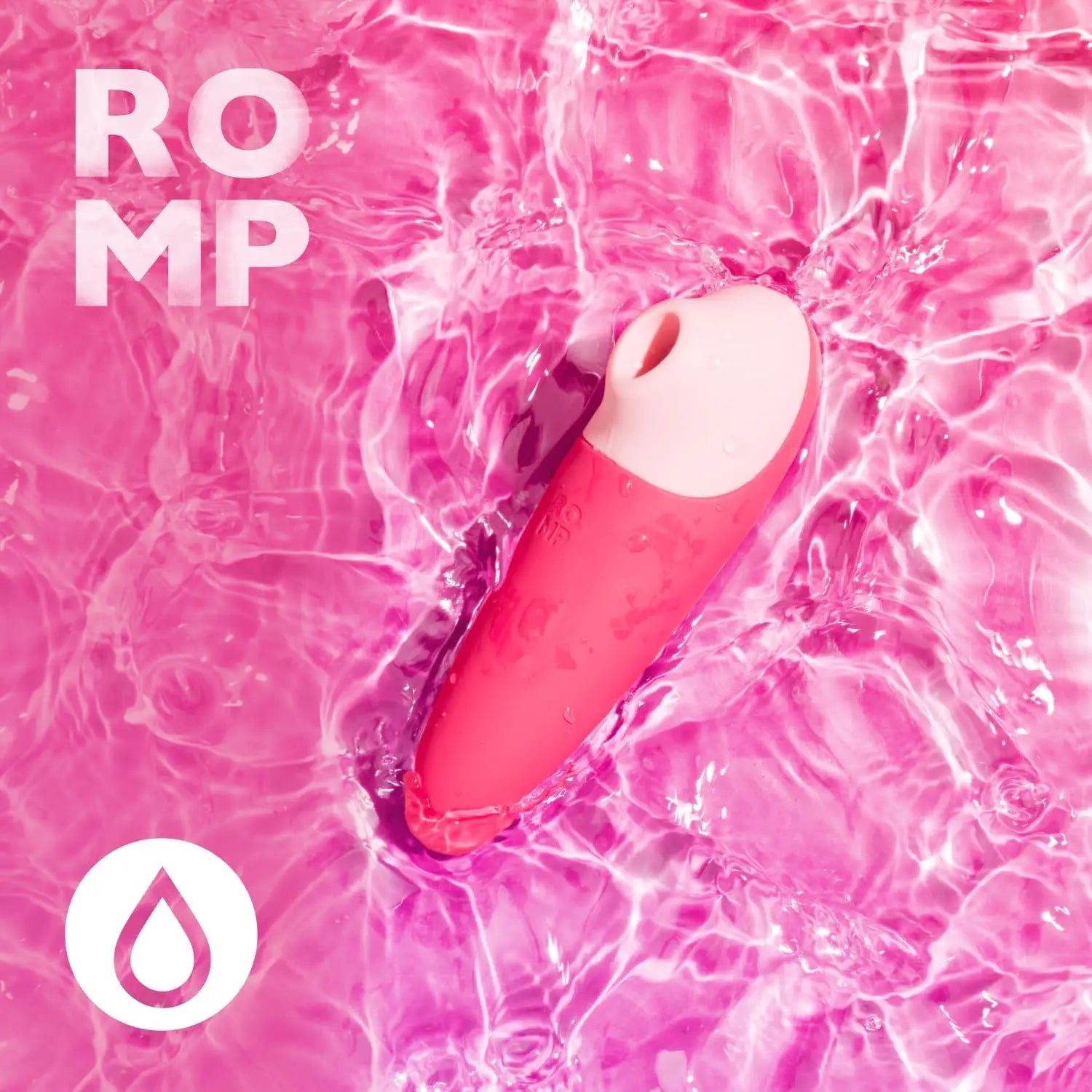 ROMP™ ROMP Shine X Pleasure Air Clitoral Stimulator Hot Pink