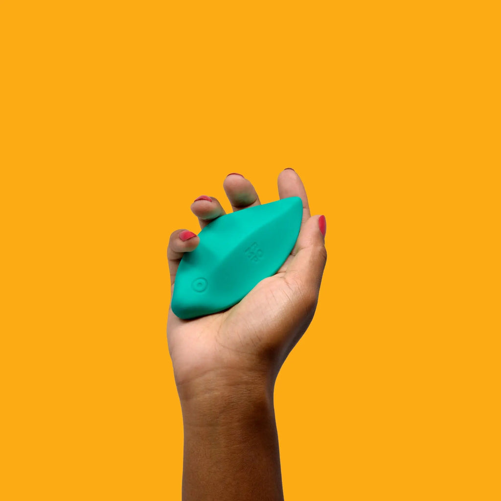 ROMP™ Romp Wave Lay-On Clitoral Vibrator Seafoam