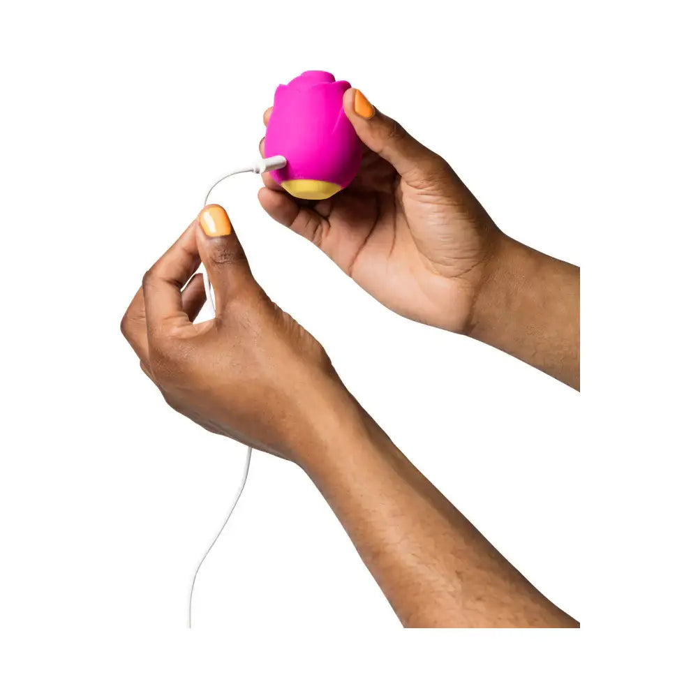 ROMP™ Rose Clitoral Stimulator - Magenta - Vibrator