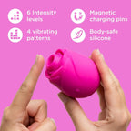 ROMP™ Rose Clitoral Stimulator with Pleasure Air Technology Magenta