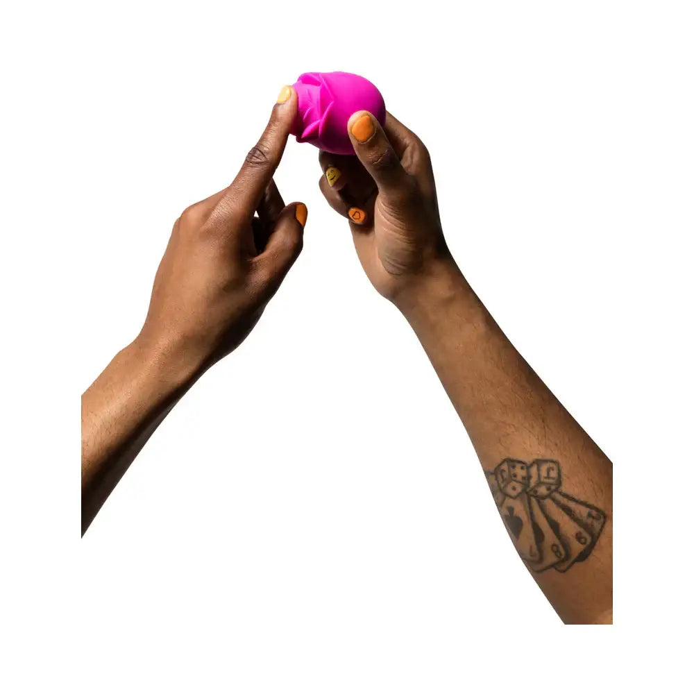 ROMP™ Rose Clitoral Stimulator - Magenta - Vibrator