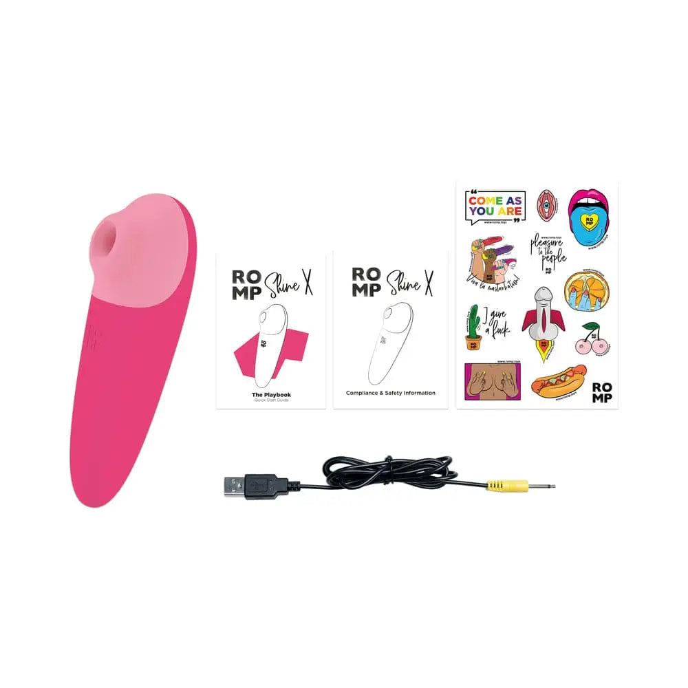 ROMP™ Shine X Pleasure Air™ Clitoral Stimulator - Rolik®