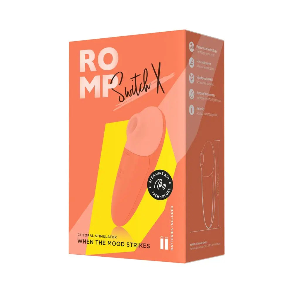 ROMP™ Switch X Pleasure Air™ Clitoral Stimulator - Rolik®