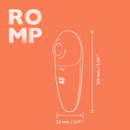 ROMP™ Switch X Pleasure Air™ Clitoral Stimulator Orange
