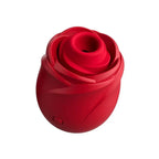 Rose Air Pulse Clitoral Vibrator Red