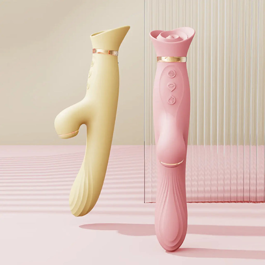 Rose Warming Rabbit Vibrator