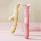 Rose Warming Rabbit Vibrator