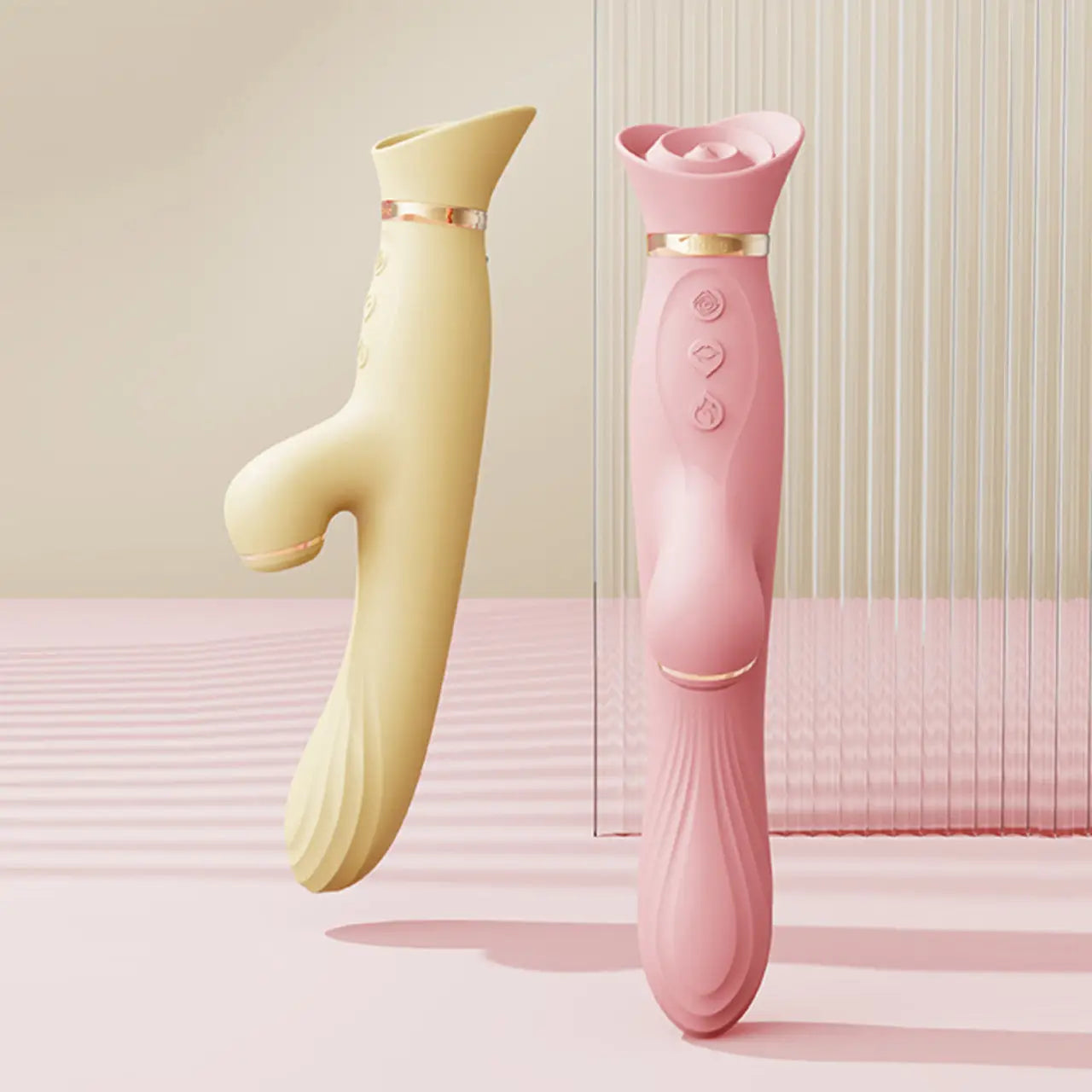 Rose Warming Rabbit Vibrator