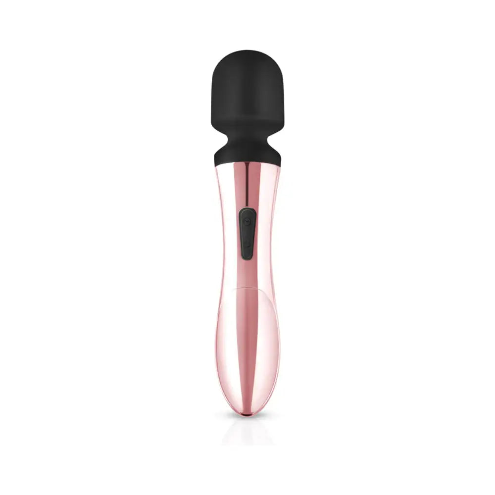 Rosy Gold Nouveau Curve Wand Vibrator - Rolik®