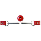 Rouge Garments® Garments Premium Leather Ball Gag with Removable Stainless Steel Rod