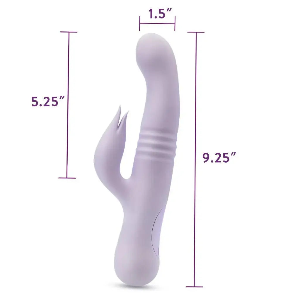 Rylee 9.25" Dual Stimulation Rabbit Vibrator - Rolik®