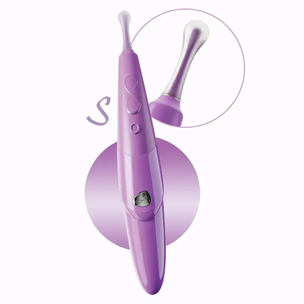 S Pinpoint Stimulator for Soft & Gentle Orgasms - Lavender - Vibrator