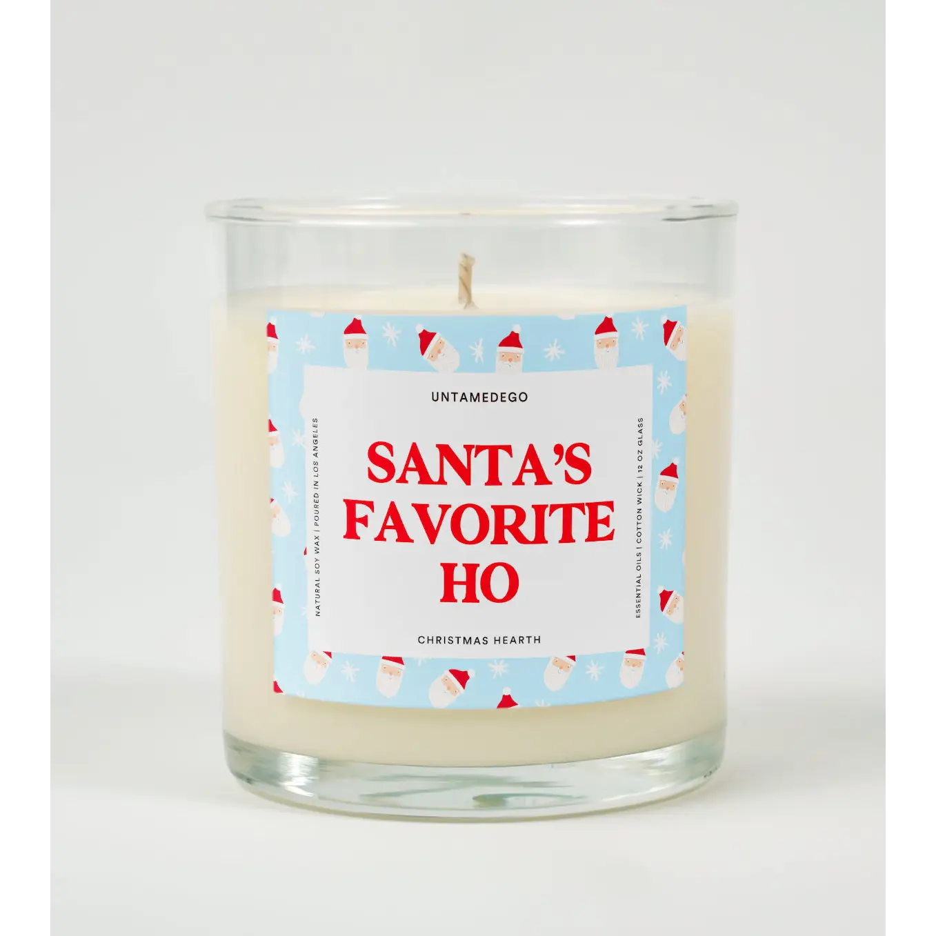 CHRISTMAS HEARTH Santa’s Favorite Ho Candle