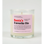 HOLIDAY SPICE + VANILLA Santa’s Favorite Ho Candle